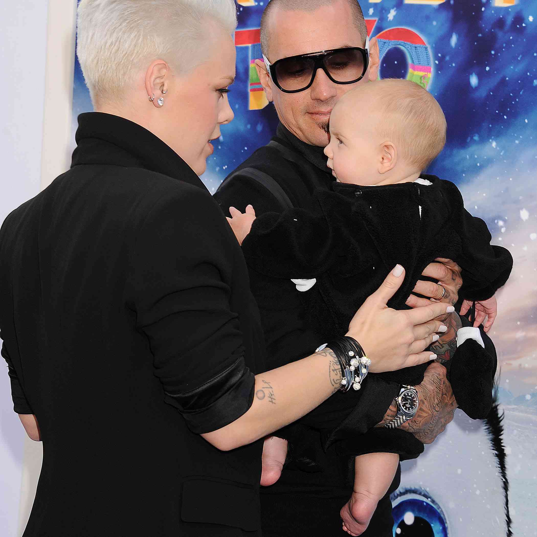 Pink, Carey和baby Willow