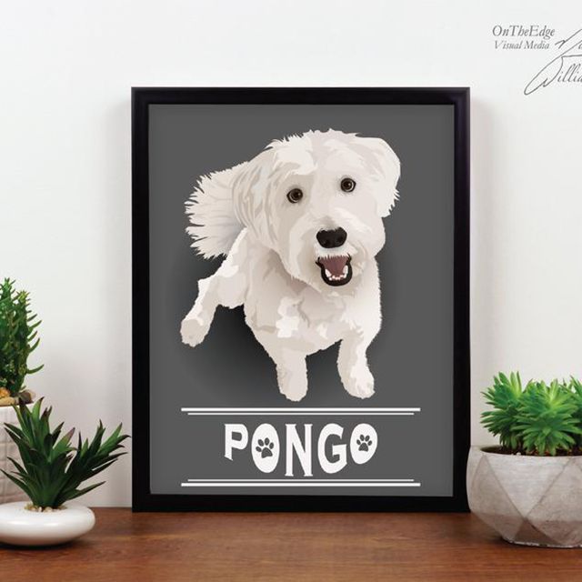 在边缘创作自定义宠物肖像