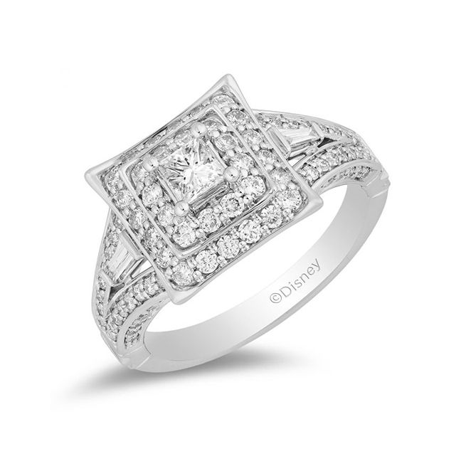 魔法迪斯尼库木兰钻石双倍帧订婚戒指ld乐动官网