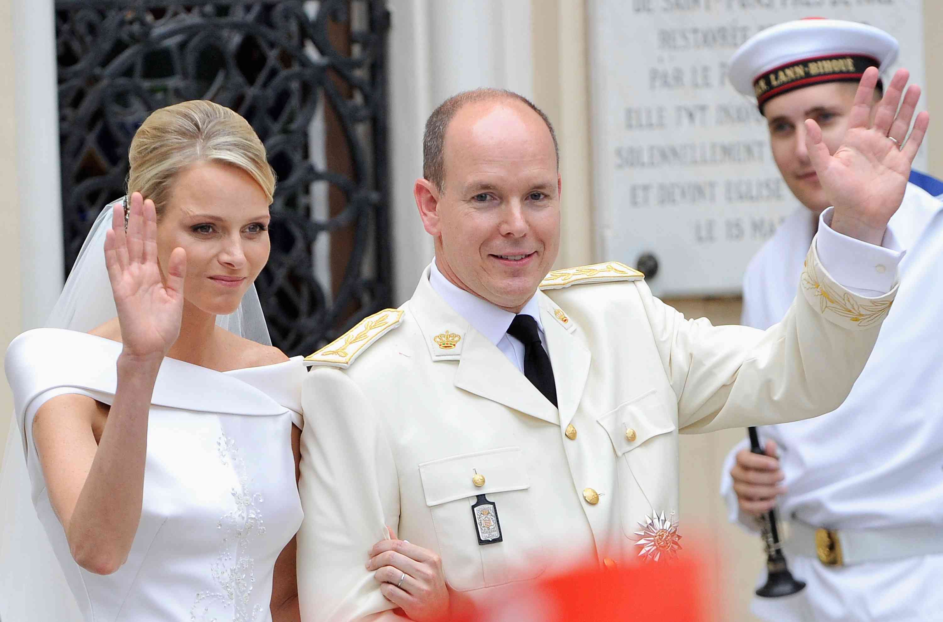 沙琳公主和阿尔伯特二世王子