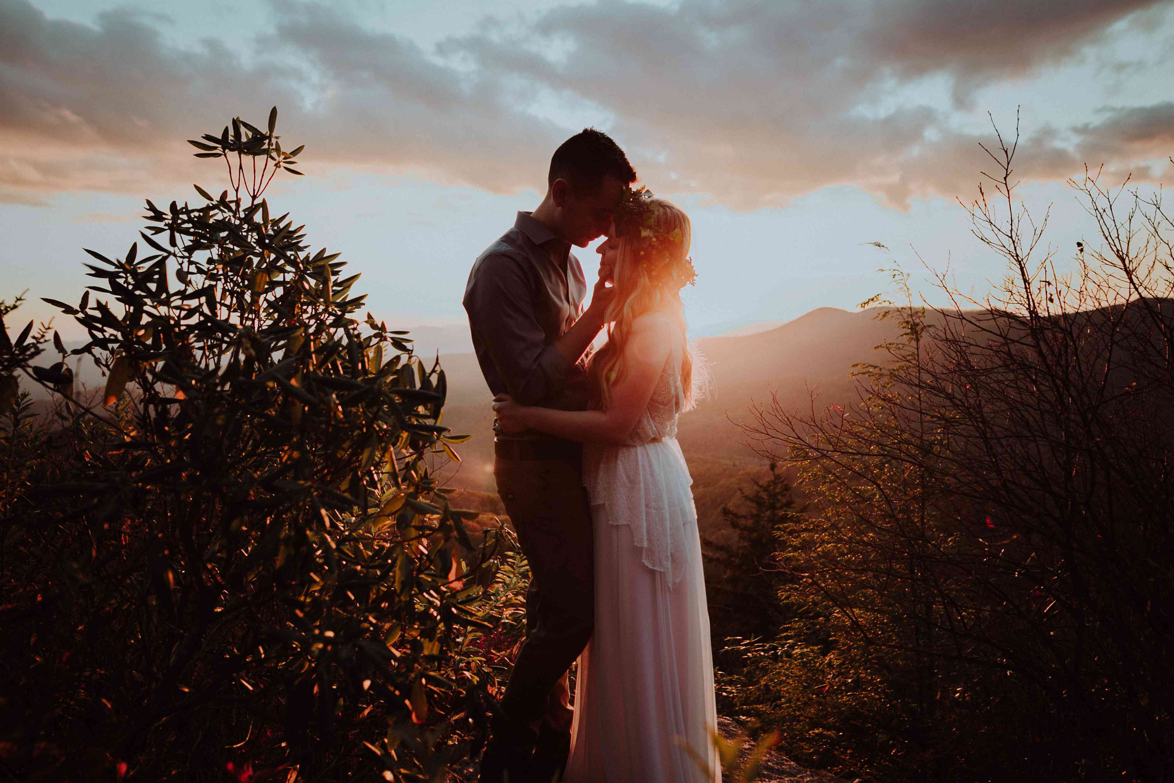 <P>在蓝山大道婚礼照</ P>