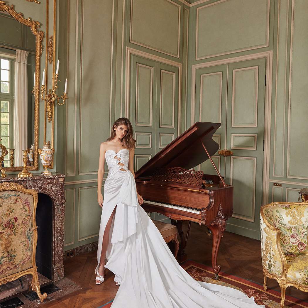 花式白由加利亚Lahav婚纱