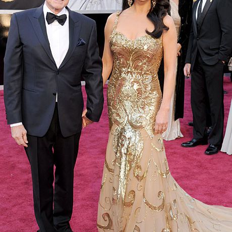 凯瑟琳Zeta Jones和Michael Douglas