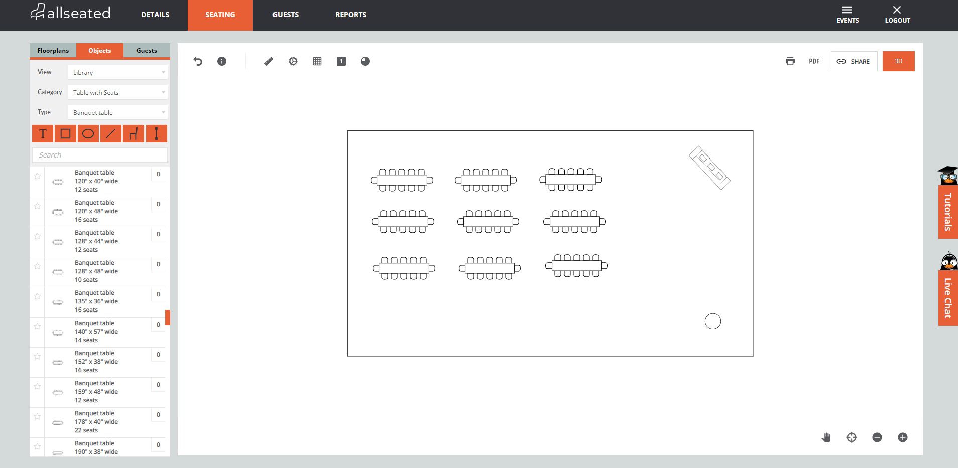 AllSeated座位表工具