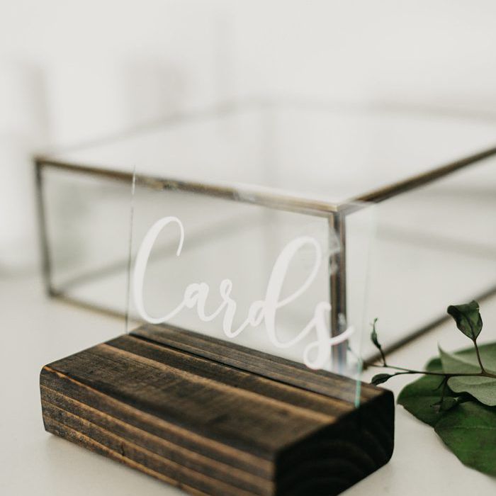 亚克力名片盒