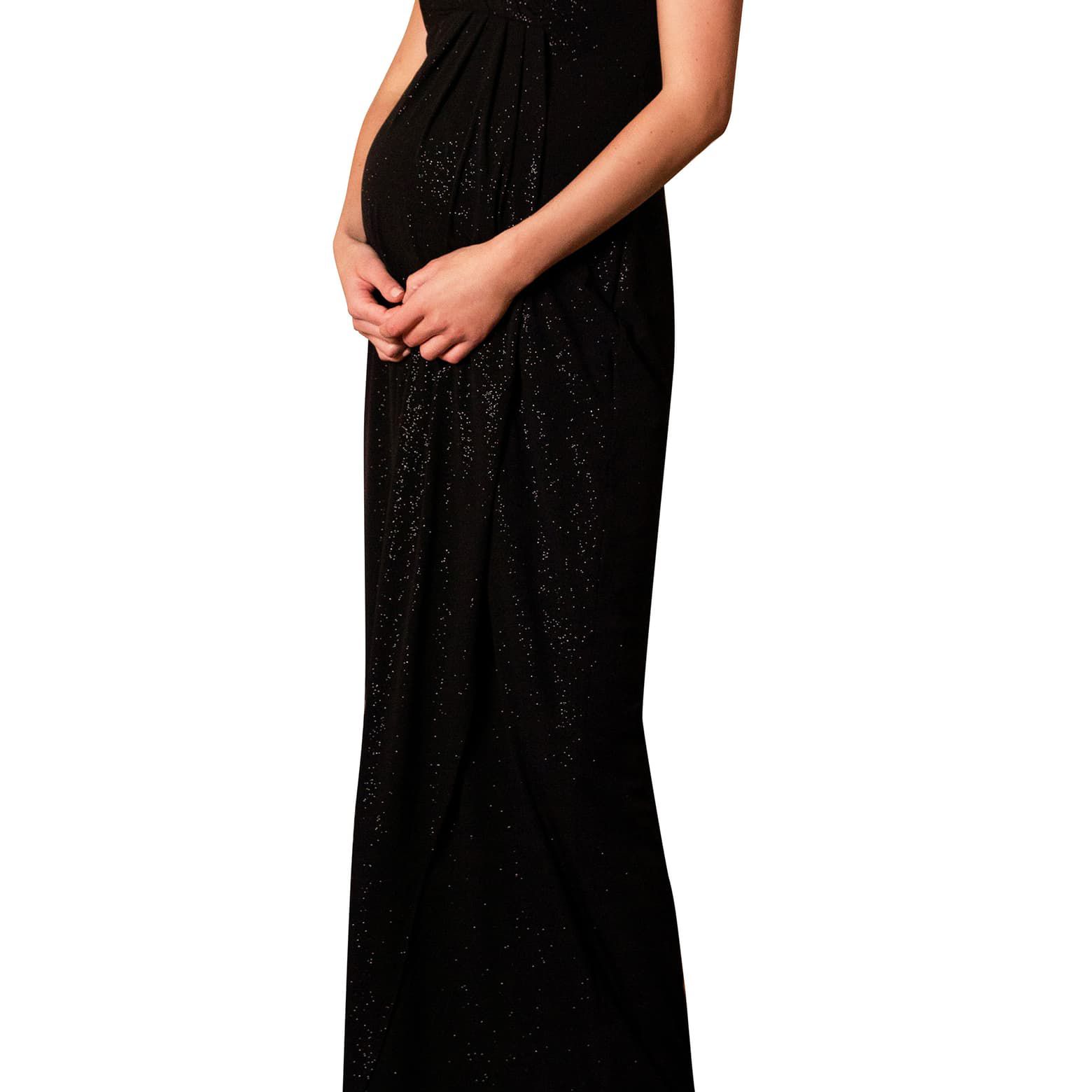 蒂芙尼玫瑰银河孕妇礼服