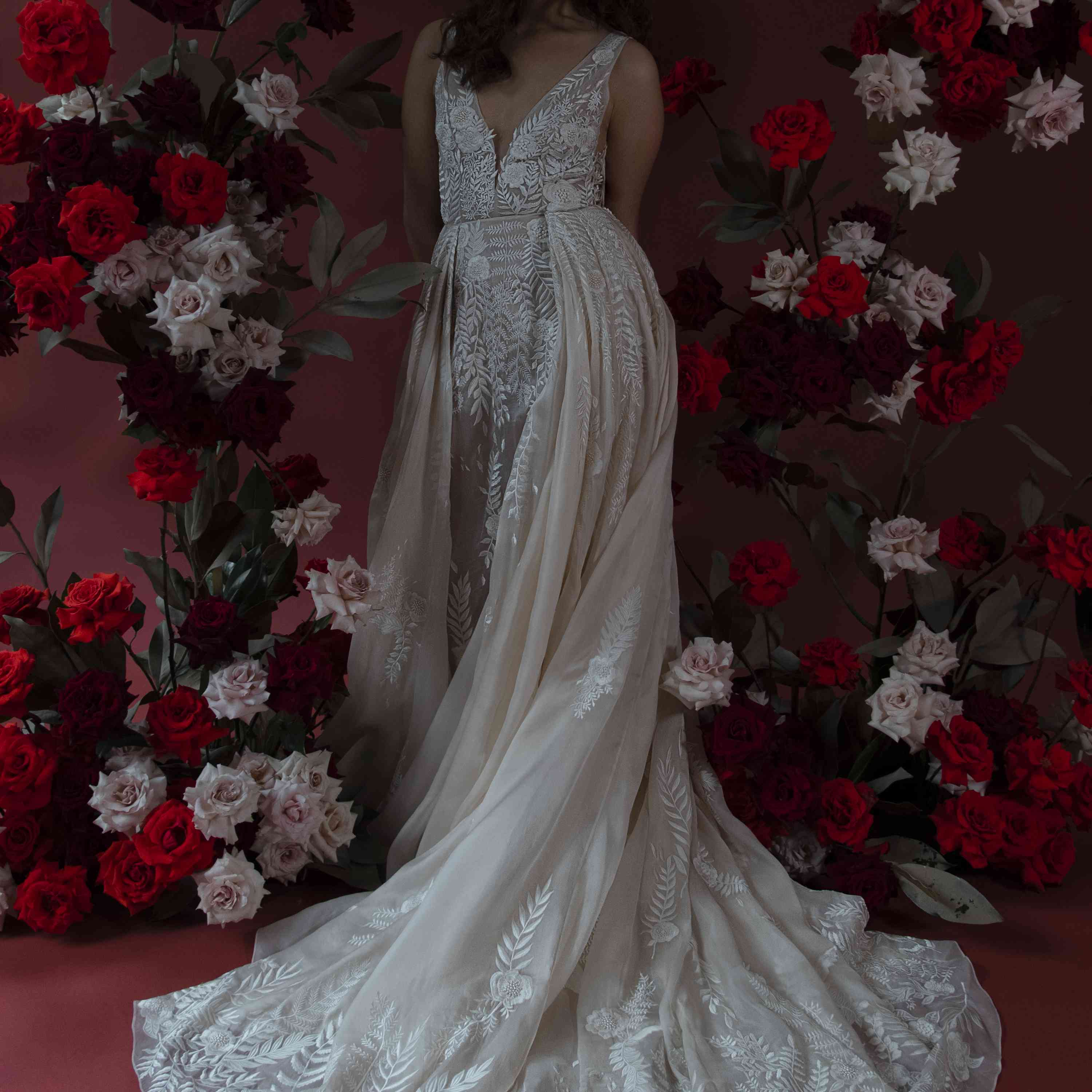 荷米恩·德·保拉的结婚礼服