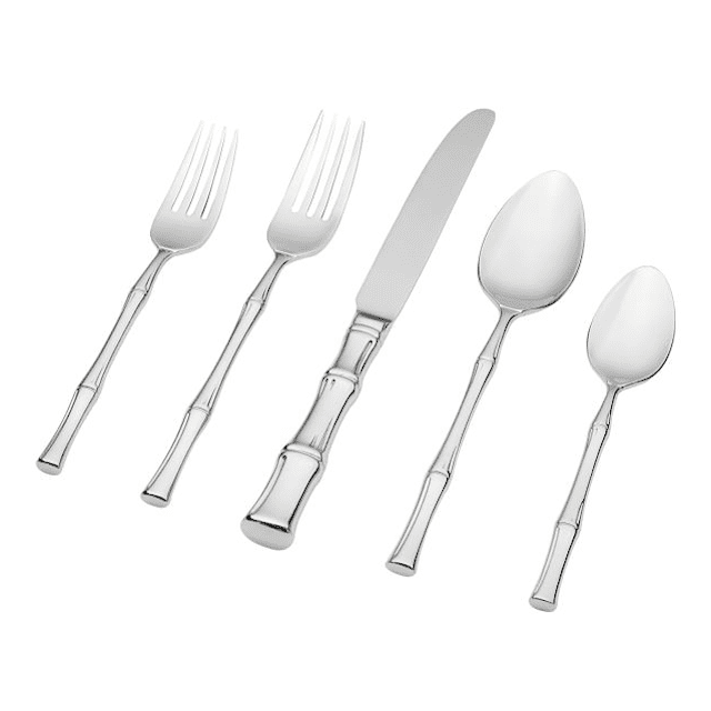 Pottery Barn的竹不锈钢集