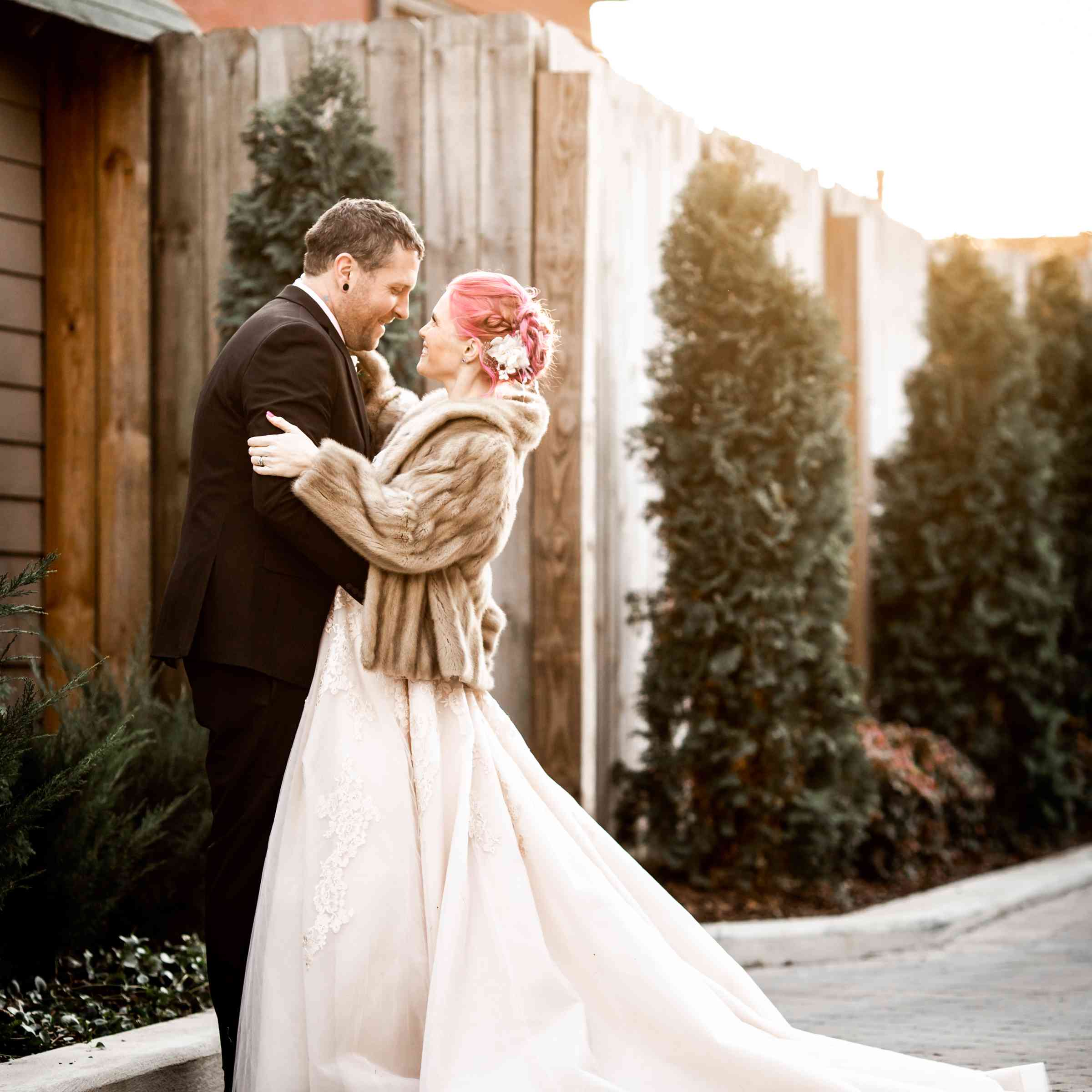 新婚夫妇的祝福