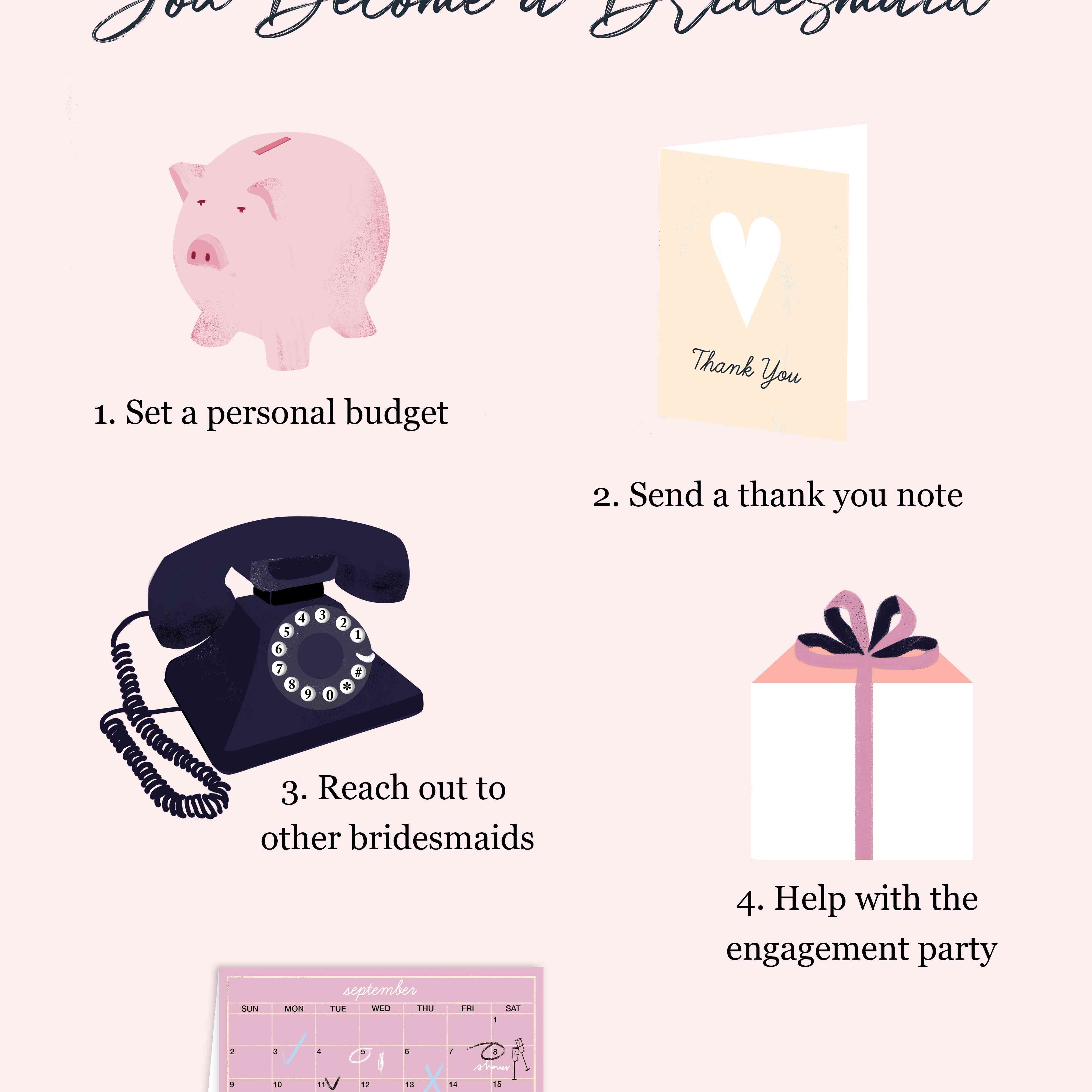 当你成为伴娘的时候该做些什么