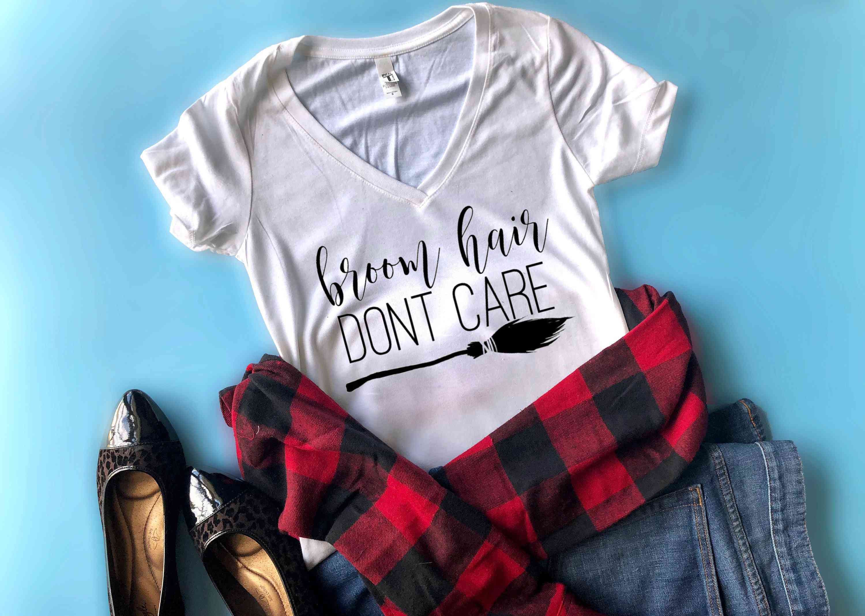 扫帚头发不在乎