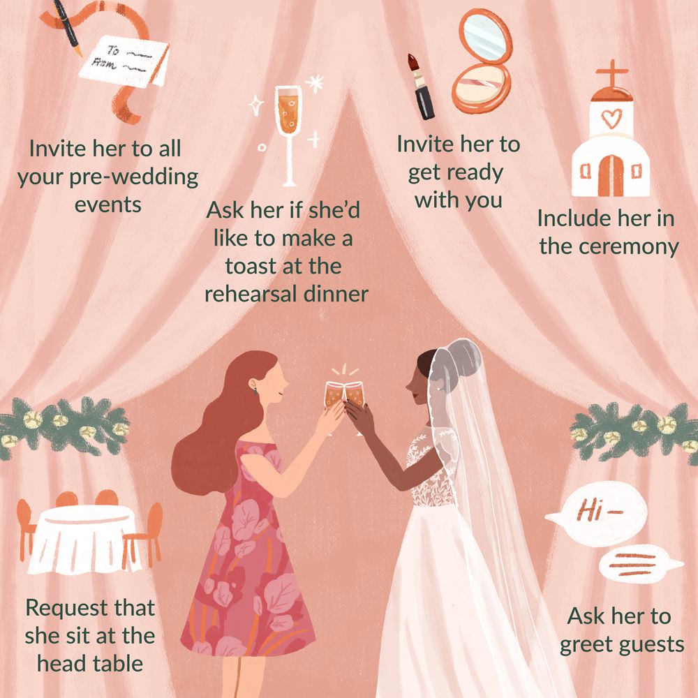 如何包括非伴娘朋友在你的婚礼