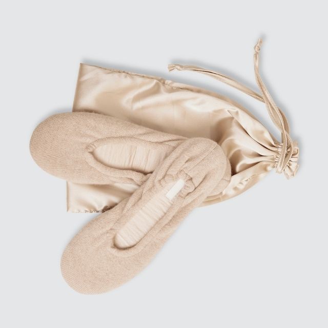 皮羊绒芭蕾平底鞋