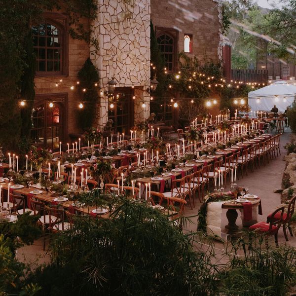 独特的婚礼照明