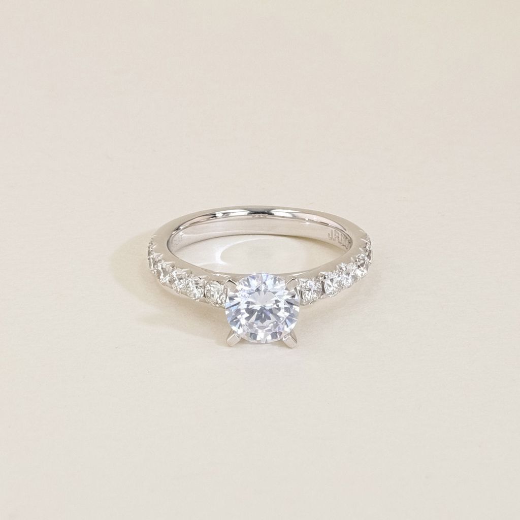 J.R.邓恩圆形大教堂订婚戒指ld乐动官网