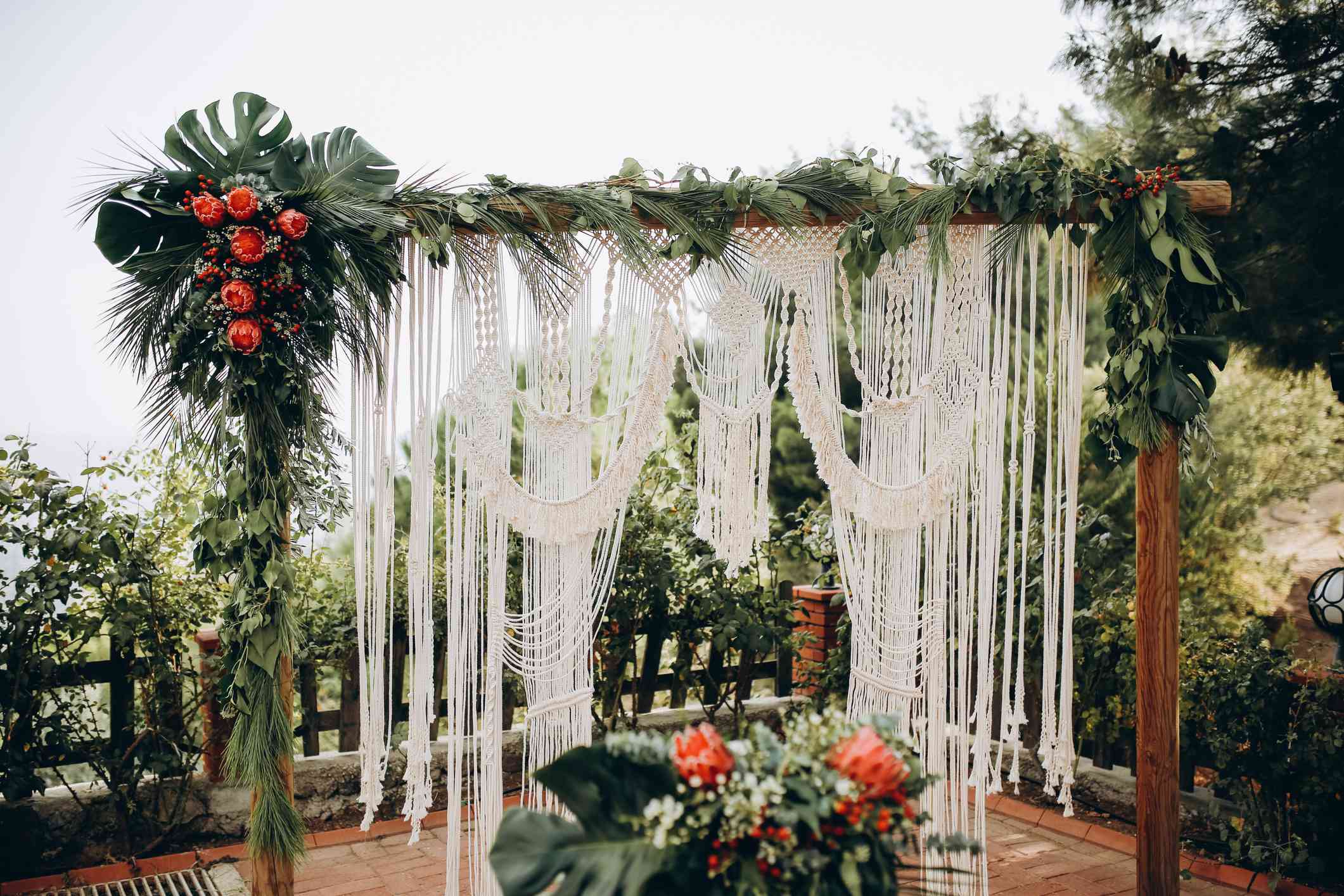 流苏花边的背景