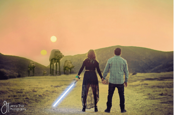 《星球大战》订婚照ld乐动官网