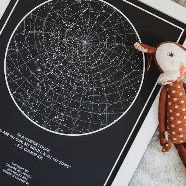 夜空自定义星图