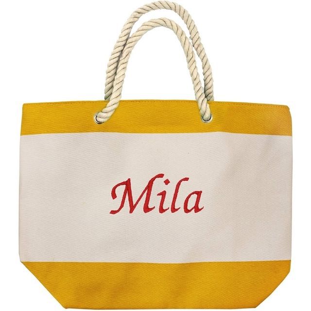 亚马逊组合图案海滩手提包与口袋