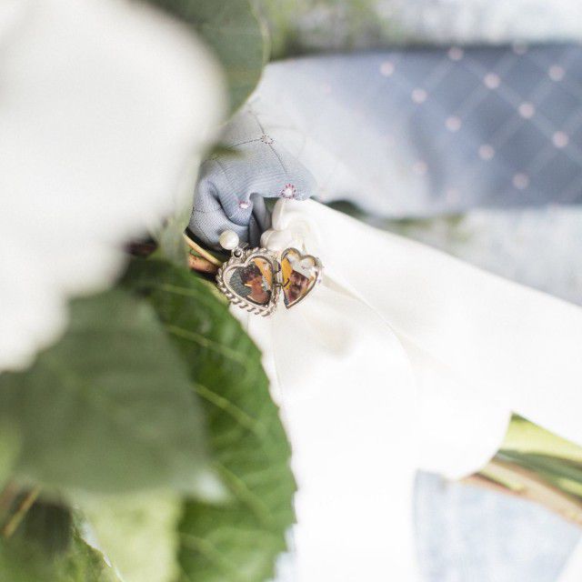 婚礼花束的魅力吊坠