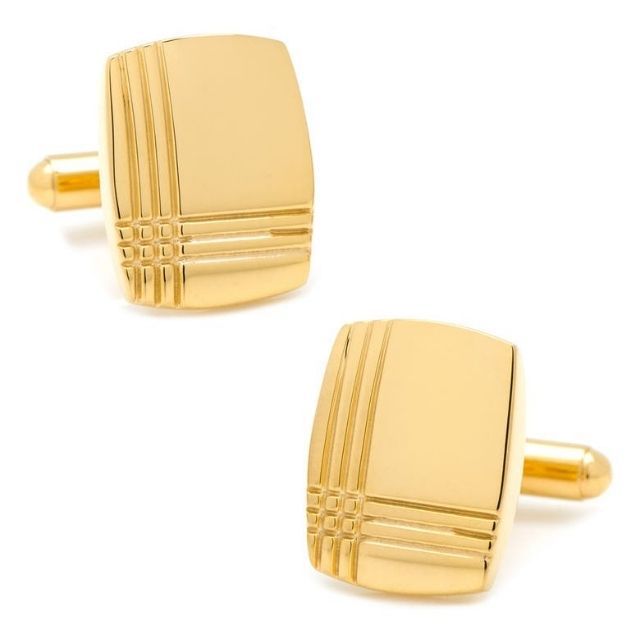 袖扣有限公司格子呢刻袖扣