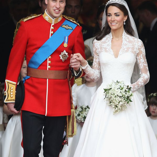 凯特·米德尔顿的婚纱，2011年4月29日