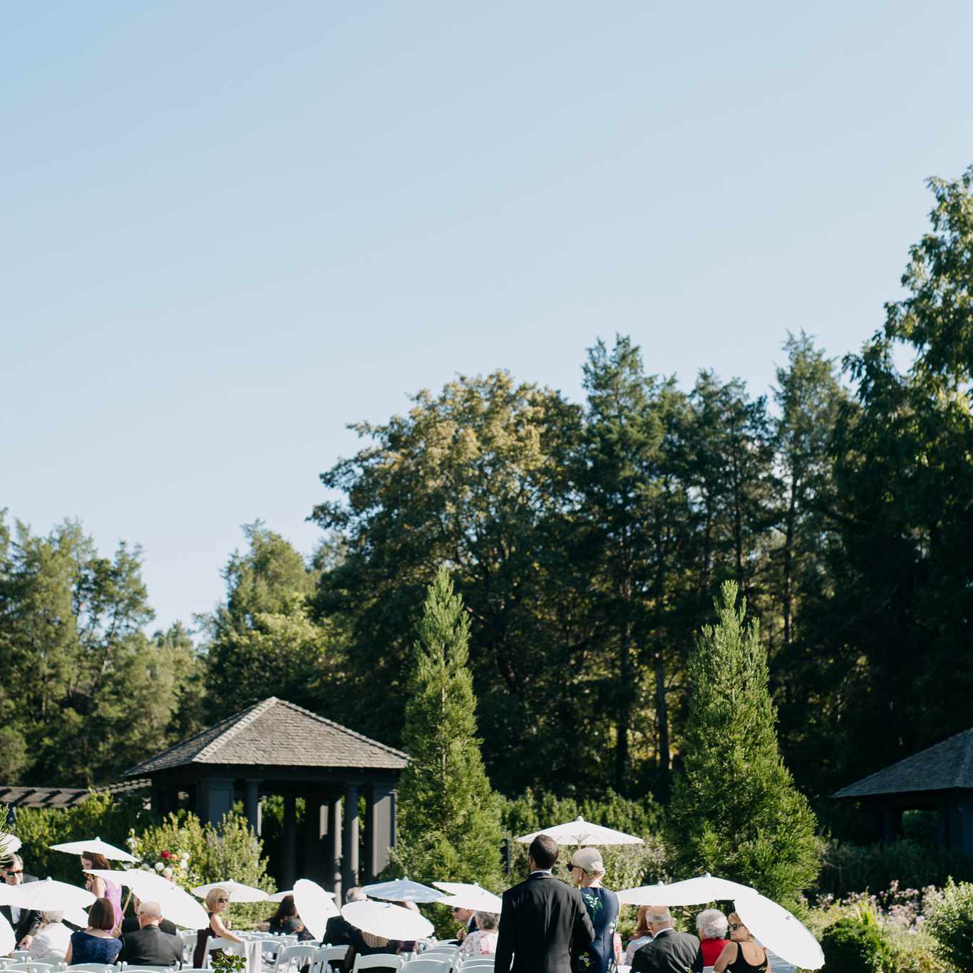 参加婚礼的宾客