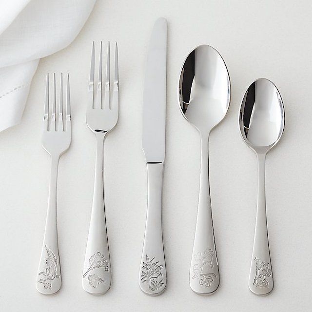 CB2樱草山亮银色套装