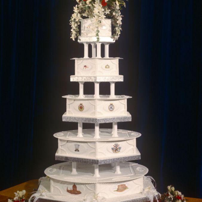 查尔斯王子和戴安娜王妃的婚礼蛋糕