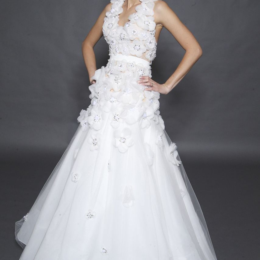 维克托＆罗夫露背婚纱