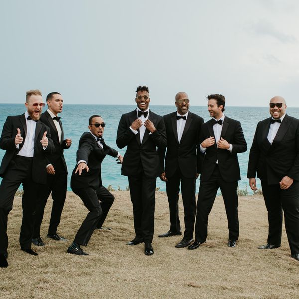 <p>新郎和伴郎</ p>