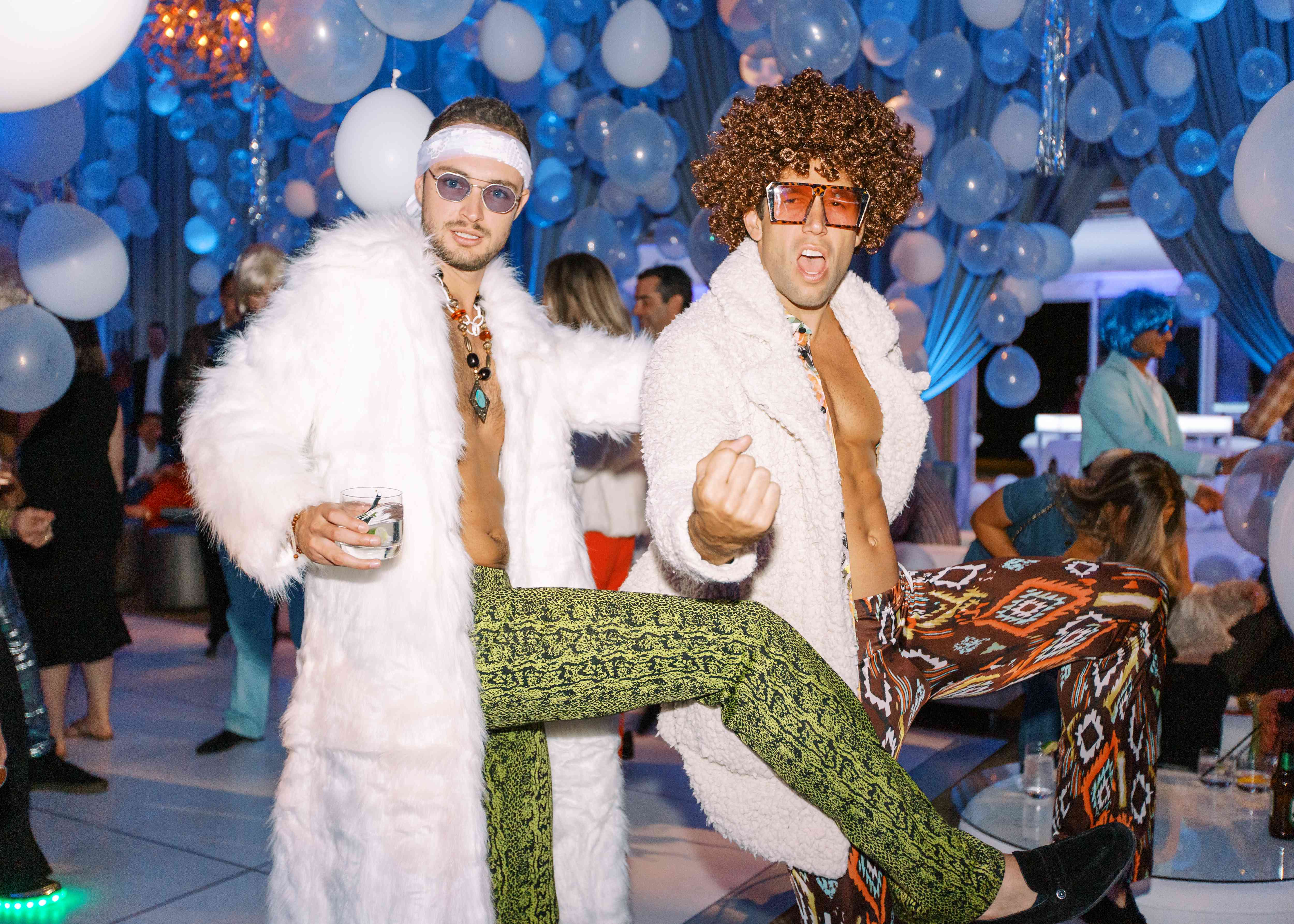 男性迪斯科服装