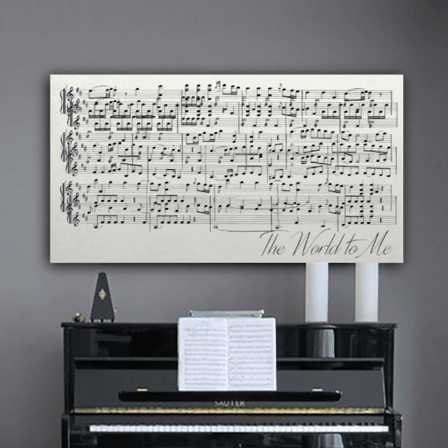 第一幅舞蹈音乐油画