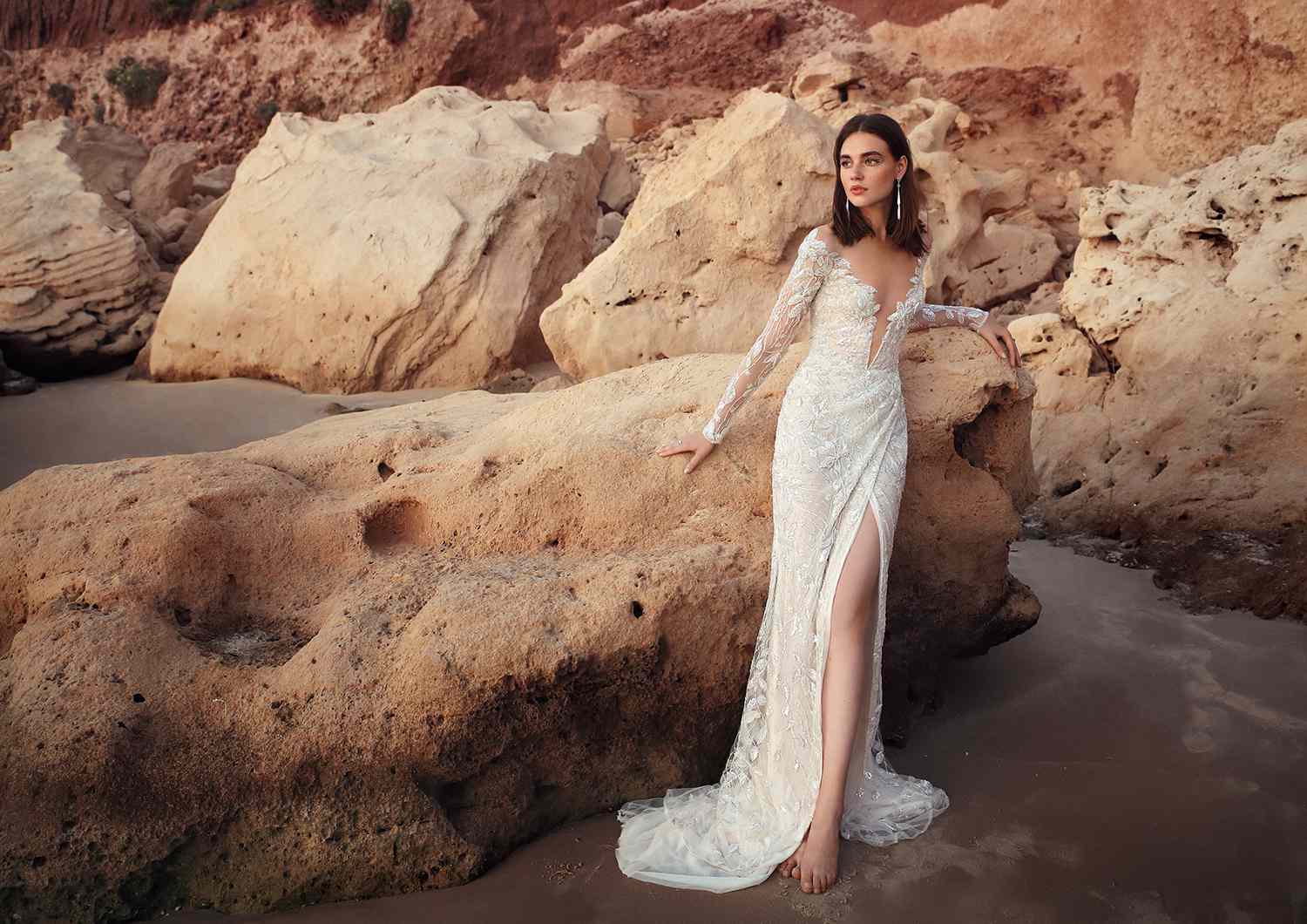 晚会由加利亚Lahav婚纱