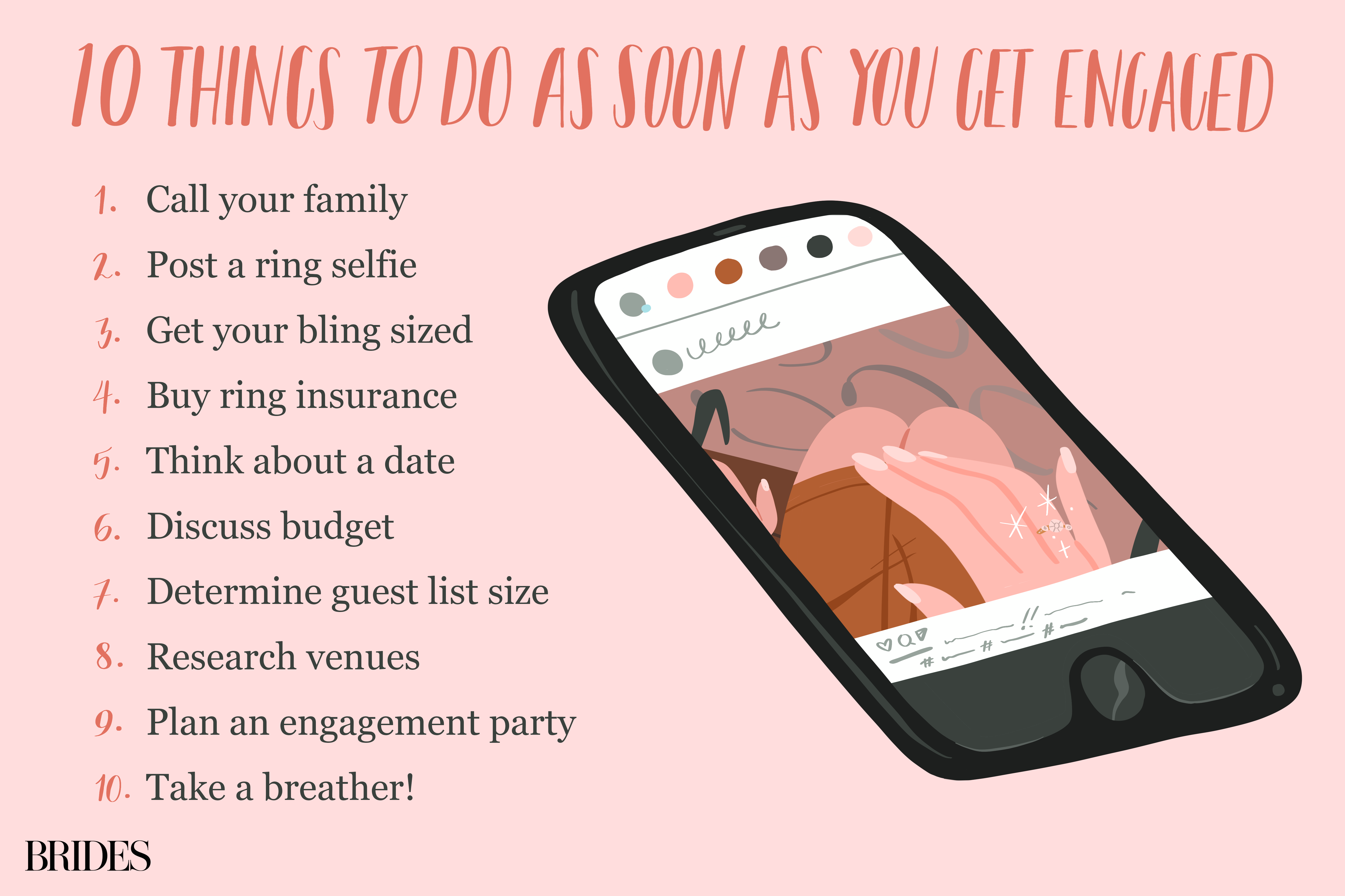 订婚后要做的10件事