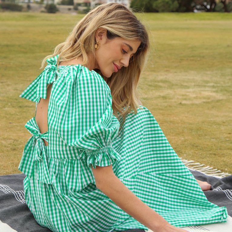 拉希检查领带Midi $ 50