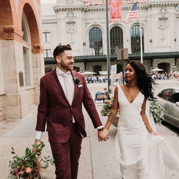 Jacqueline Fitzpatrick和Dylan Unger在科罗拉多州丹佛结婚。