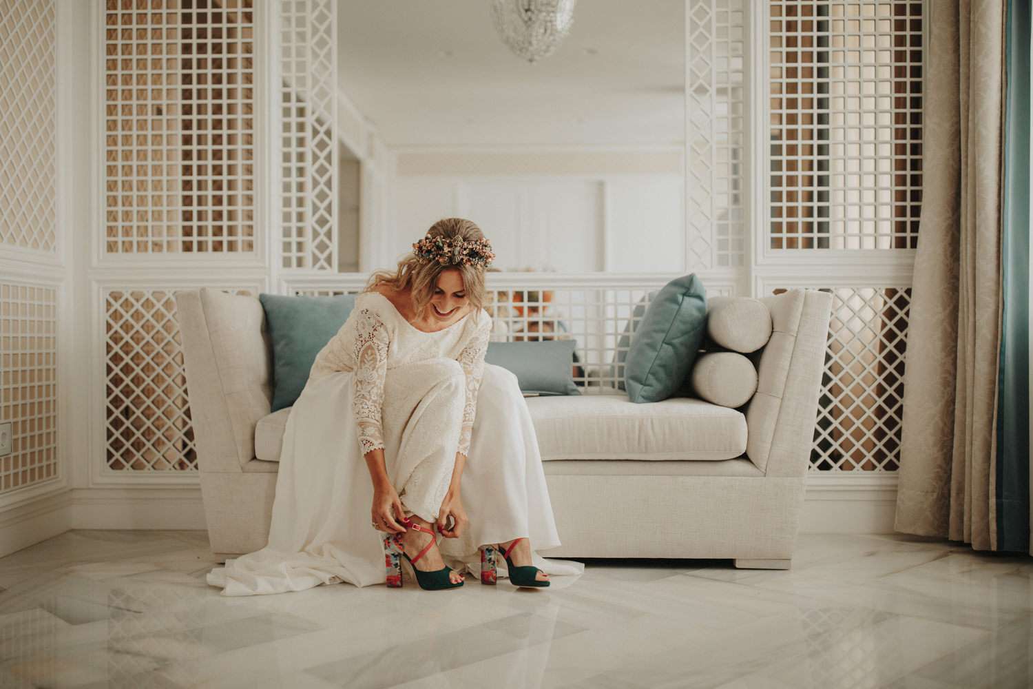 <p>新娘准备好</ p> <br> <br>