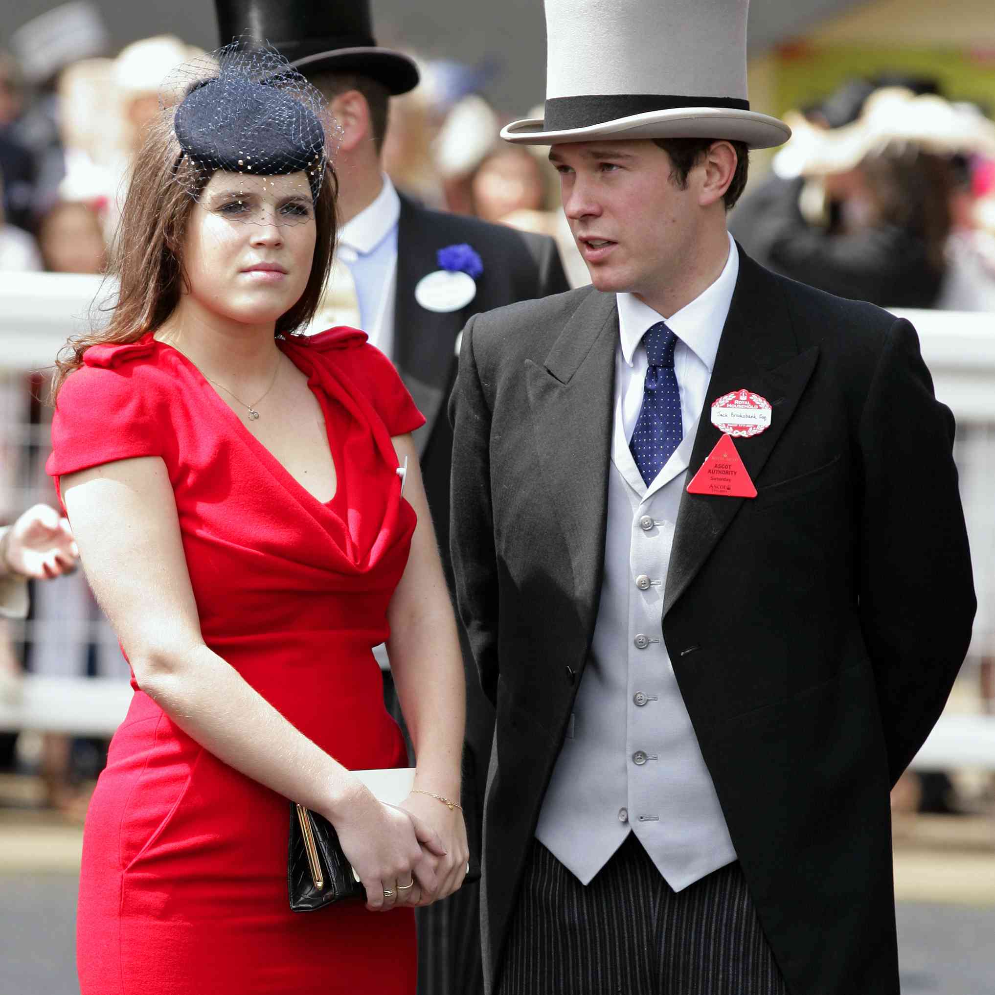 皇家公主和杰克布鲁克斯班克在皇家Ascot