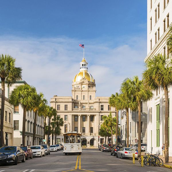 佐治亚州萨凡纳市中心