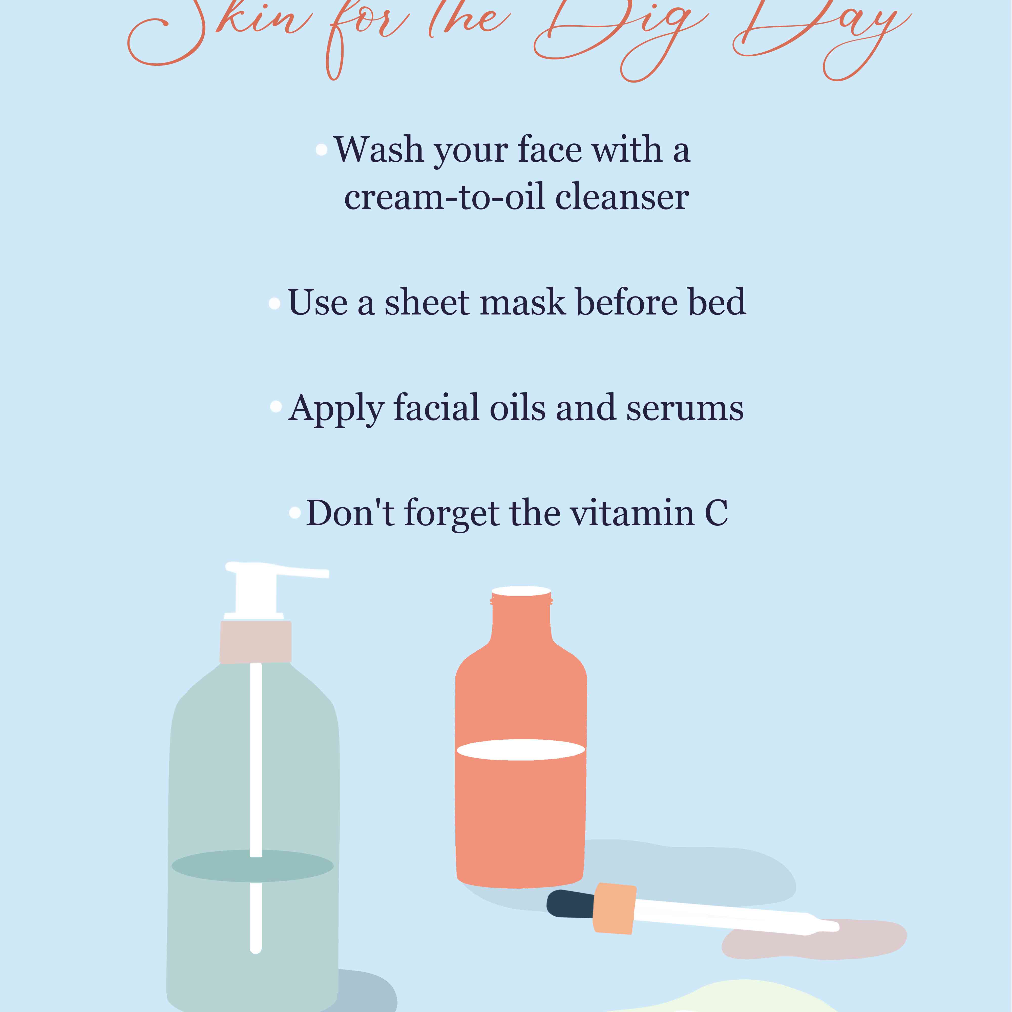 如何为这个重要的日子做皮肤准备