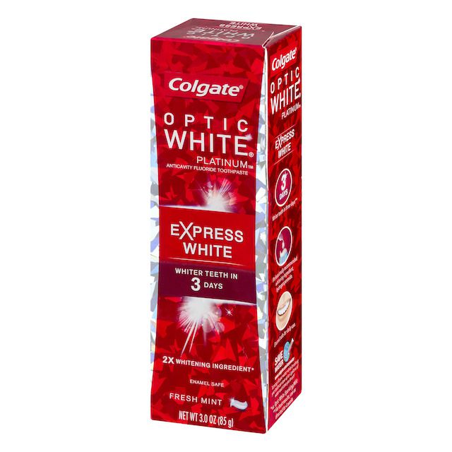 高露洁光学白快速美白牙膏