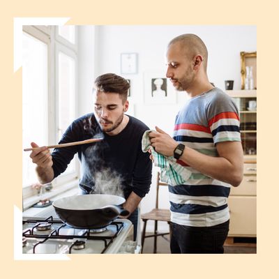 夫妇烹饪