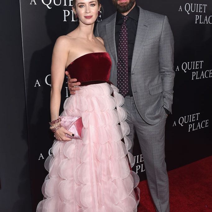 艾米莉·布朗特和约翰·卡拉辛斯基