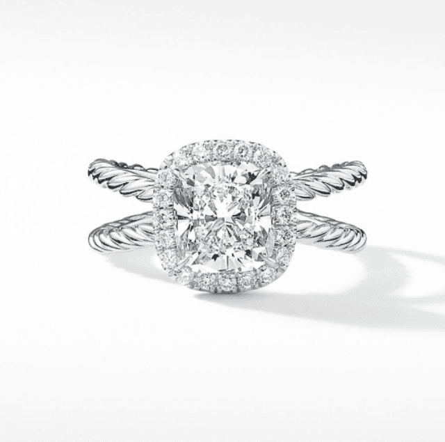 DY交叉卡普里订婚戒指ld乐动官网