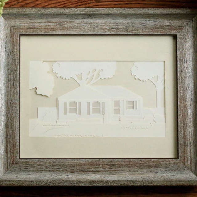 Custom House 3d Cut-Out