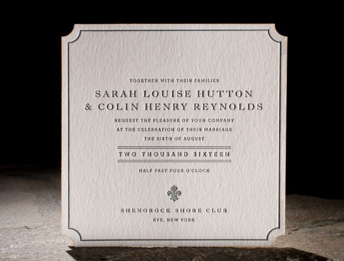 黑白婚礼邀请套件