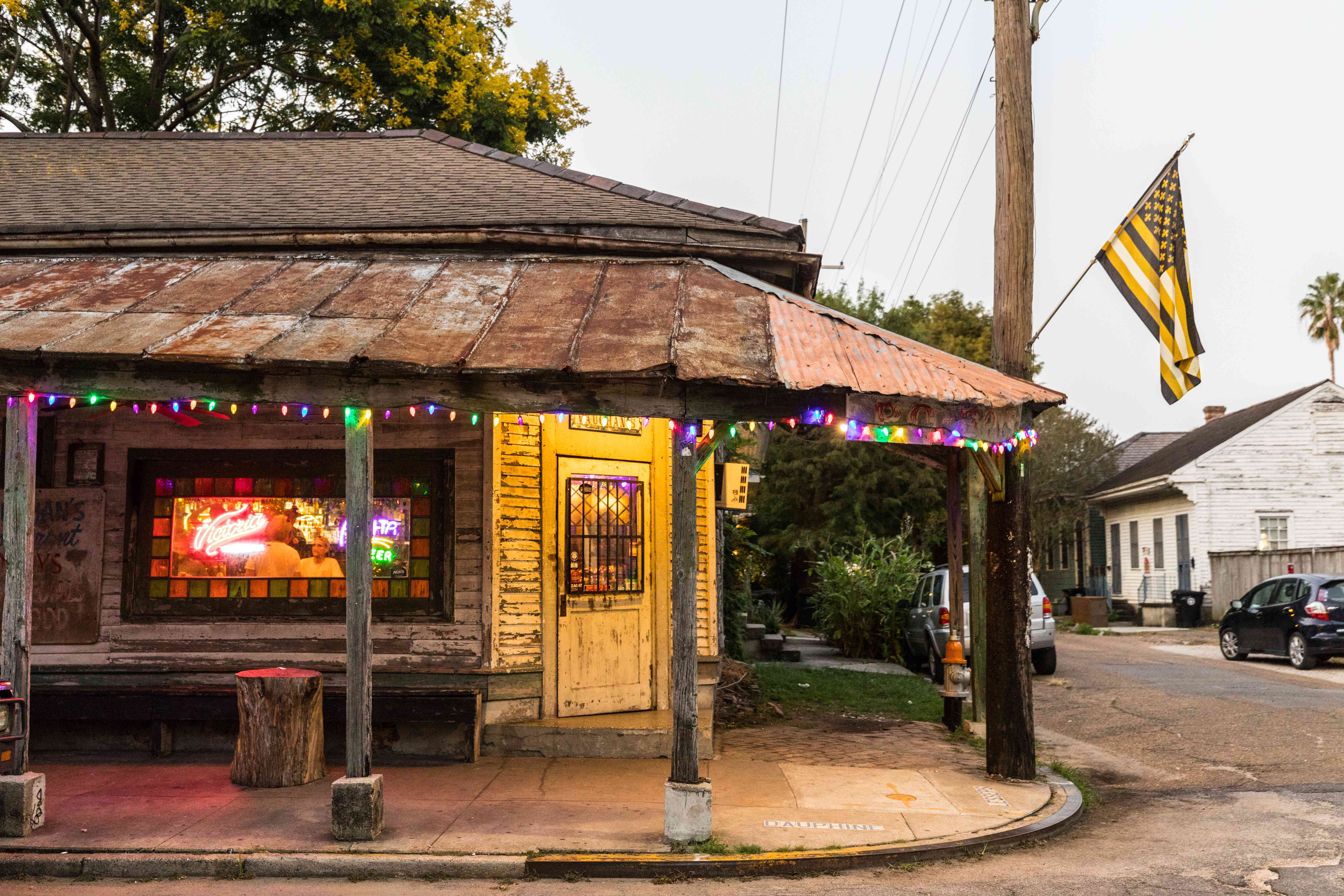 新奥尔良Marigny社区的一个角落