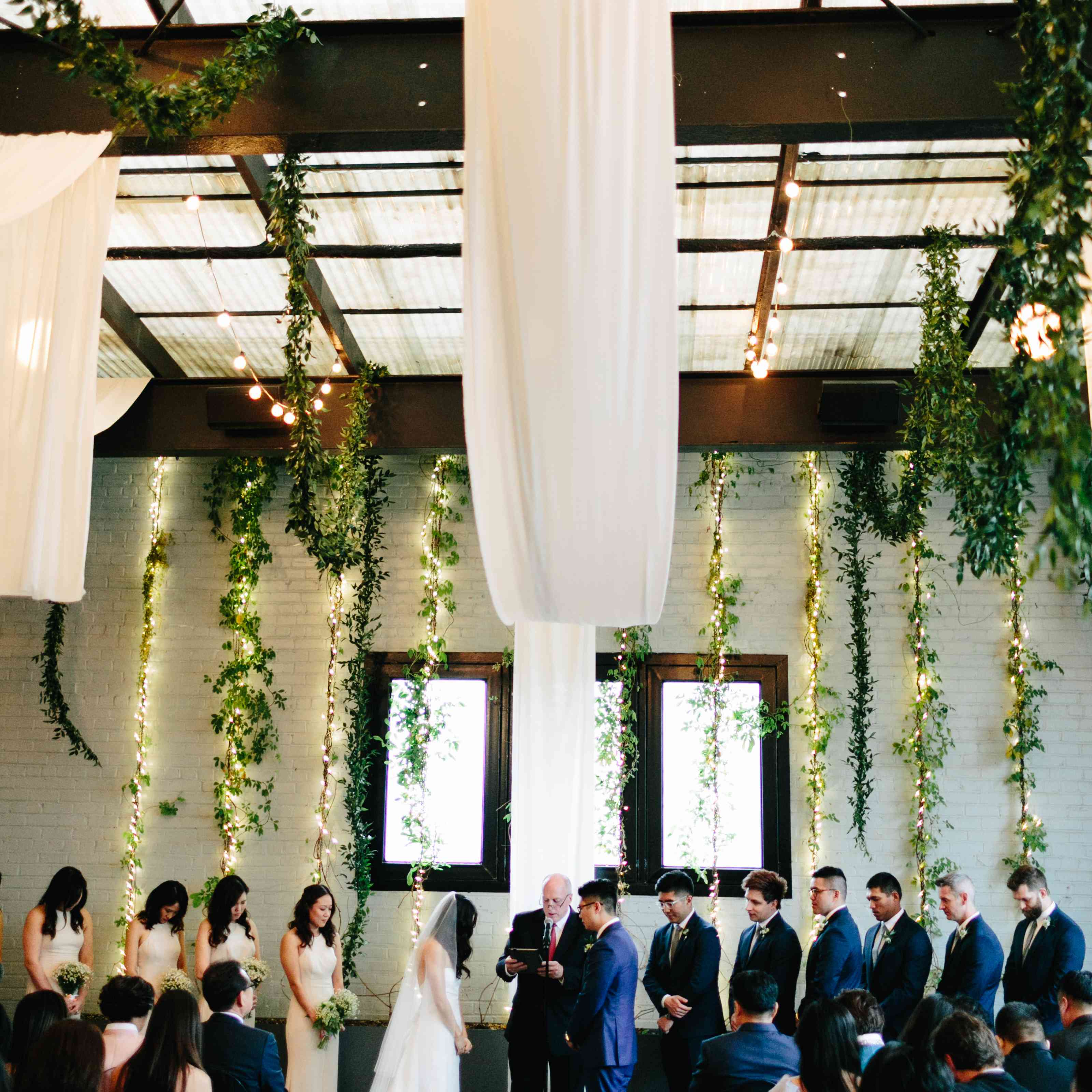 极简主义婚礼招待会