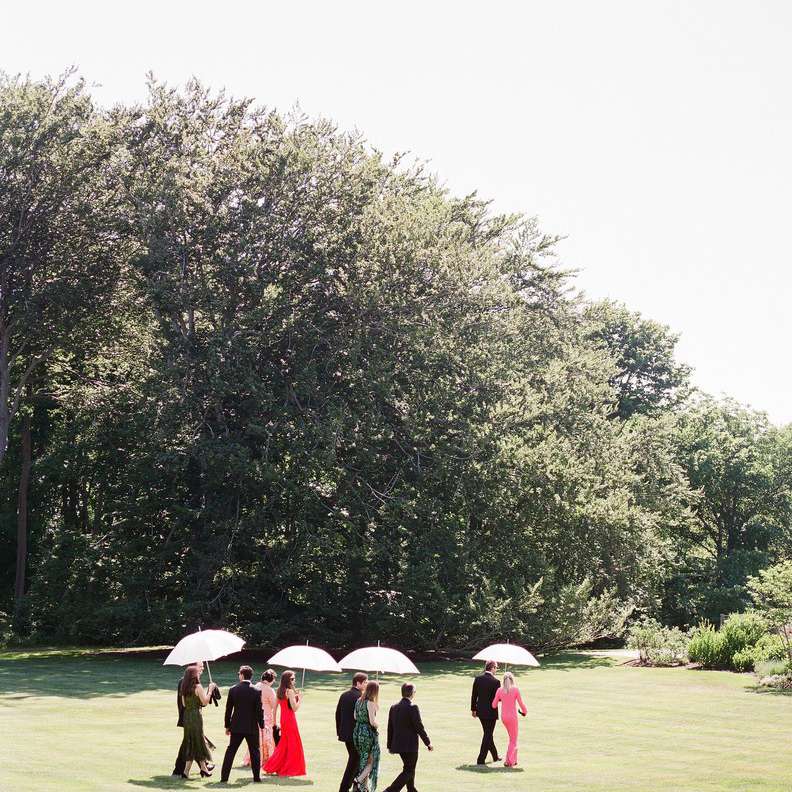 参加婚礼的客人